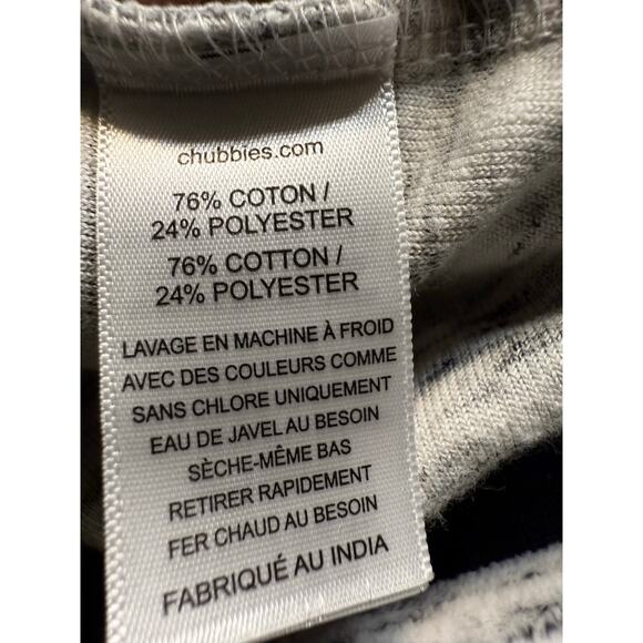 Chubbies The Nightcaps 7" Lounge Shorts, Speckled Heather Knit, Men's Medium - Picture 8 of 9